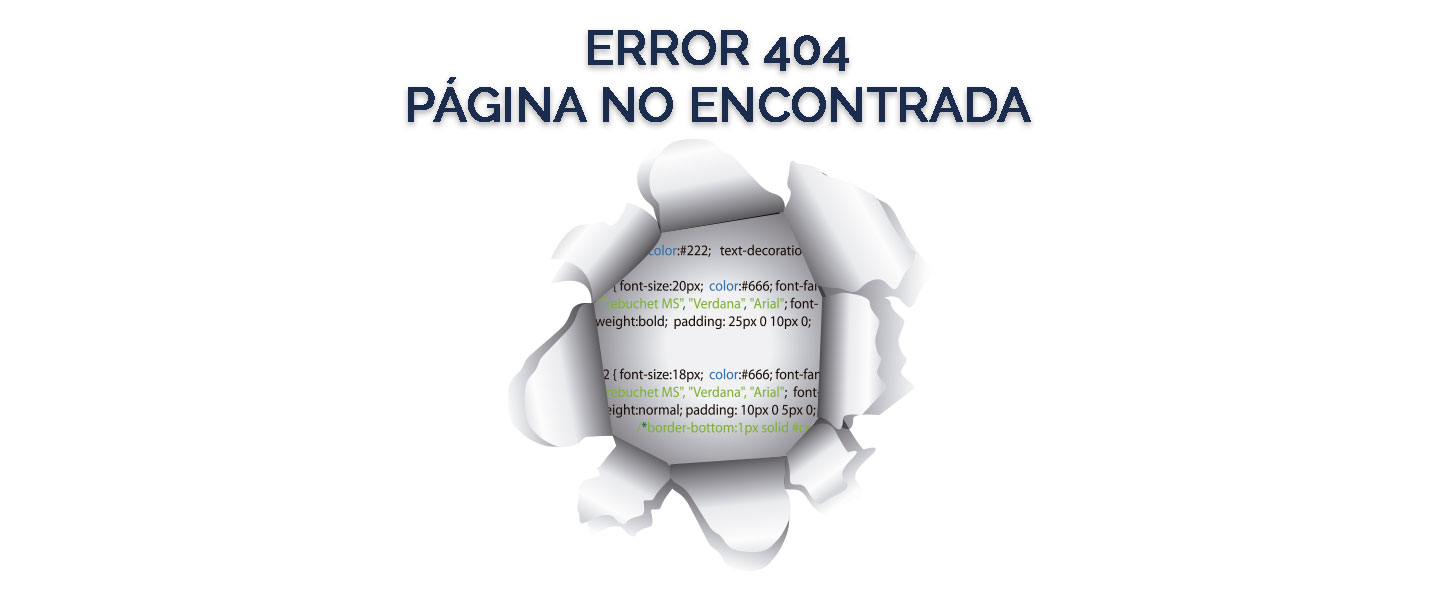 Error 404 Universidad Columbia
